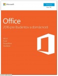 Obrzok produktu Microsoft Office Home and Student 2016 Slovak Medialess