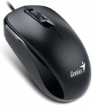 Genius DX-120, drôtová myš, 1200 dpi, USB, čierna | Obrázok produktu Genius DX-120, drôtová myš, 1200 dpi, USB, čierna