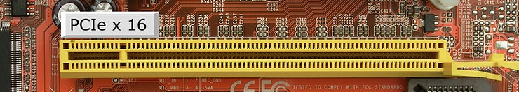 PCI-Express 16x